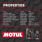 Motul 104092 7100 4T Synthetic Ester Motor Oil - 10W40 - 4L.