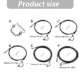 thumbnail image 4 of Auger Clog Remover Tool Kitchen Drain Pipe Sewer Unblocker Hair Blockage Tool for Bathroom Shower Sink Toilet, 4 of 15