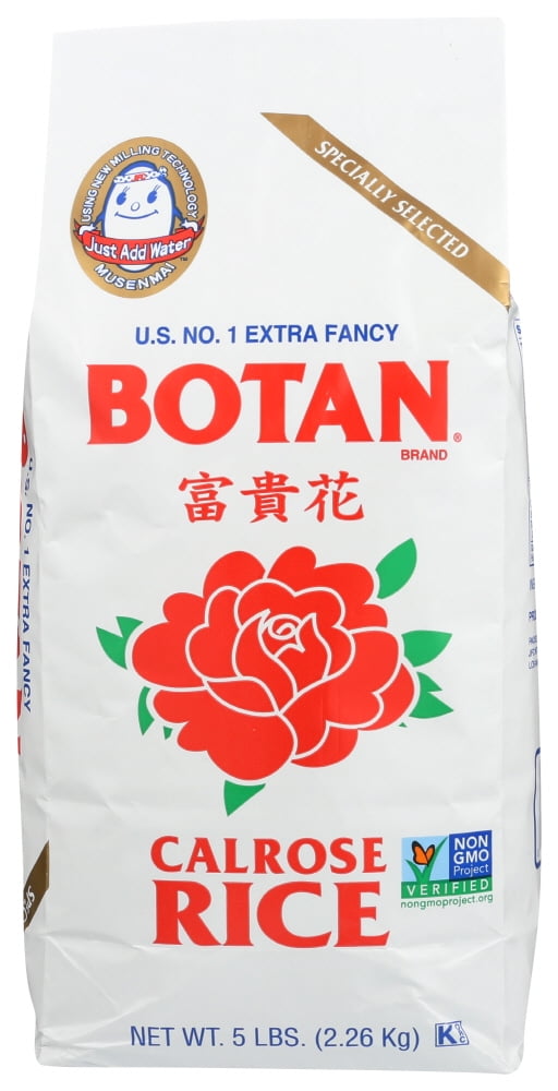 Botan Rice - Rice - Calrose, 5 lb.