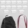 thumbnail image 3 of 15Pcs Hat Hooks No Drilling Minimalist Design Plastic Wall Mounted Baseball Hat Hangers for Living Room, 3 of 8