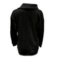 thumbnail image 4 of Wdgfv Women's Oversized Cashmere Crewneck Pullover Sweater Fall Winter Women Pullover Sweater Casual Soft Knitted Long Sleeve Outerwear with Side Zipper, 4 of 6