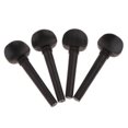 thumbnail image 1 of Milaget Tuning pegs Ebony wood Durability Exquisite workmanship Applicable to violin,, 1 of 7