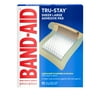 Band-Aid Brand Tru-Stay Adhesive Pads, Large Sterile Bandages, 10 Ct