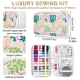 thumbnail image 6 of Armscye 130 Pcs Sewing Kit with Case, Small Mini Needle and Thread Kit, Sewing Supplies Accessories for Adults Beginners, Portable Travel Hand Sewing Kit with 24 colored Thread, 30 Needles and More, 6 of 7