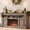 Grey, variant on IdealHouse 58" Farmhouse Fireplace TV Stand, Entertainment Center with Open Storage Cabinets for TVs Up to 75", Media Console for Living Room