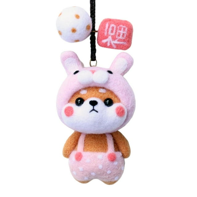GUOOL Feutrage Animal Mignon pour Débutants Enfants Lapin Shiba Inu