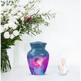 thumbnail image 7 of Dragon Purple Mini Urn For Human Ashes Adult Woman, Little Cremation Urns For Mom And Dad, Little Blue Keepsake Urns For Ashes Adult Male, 3 Inch, 7 of 7