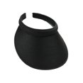 thumbnail image 2 of Sonducket Sombreros para el sol Protección Clip-On Gorras Visera de lino Ajustable Grandes aleros Parte vacía Color sólido Regalo deportivo Sombreros negro Sonducket AP010232-02, 2 of 6