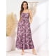 thumbnail image 2 of Vestido Grace Karin 2025 de verano maxi casual con estampado floral para mujer, 2 of 7