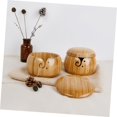 thumbnail image 3 of Crochet Hook Yarn Bowl Self Made Crochet Bowl Yarn Container Yarn Storage Bracket Organizer Wooden, 3 of 5