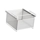thumbnail image 2 of Cesta extraíble de metal para armario, organizador bajo el mueble para sujetadores, calcetines, corbatas y cinturones Blanco, 2 of 9