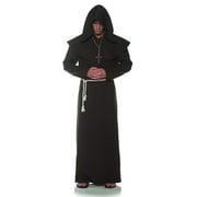 Monk Adult Costume Robe - Brown - One Size
