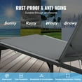 thumbnail image 3 of KFFKFF Chaise Lounge Chair Outdoor Patio Lounge Chair with Adjustable 5-Position, 3 of 9