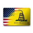 thumbnail image 1 of QIFEIHA Don't Tread on Me on Flag Doormat Outdoor Indoor Floor Mats Non-Slip Bathroom Mats Rug Size 18x30 Inch, 1 of 4