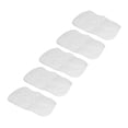 thumbnail image 1 of Mapa de Mopas, Moplina Blanca 5 Piezas de Microfibra Accesorios para el Cabezal de Trapeador reutilizable para el Piso para el Hogar para la Oficina, 1 of 7