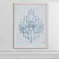 thumbnail image 4 of Chandelier Draft I - Barnwood Framed Canvas - 17 x 20 - White, 4 of 4