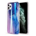 thumbnail image 1 of iPhone Vogue CSIP11P--PUM la Collection Vogue Couverture Complète TPU IMD Cas avec Finition Spéciale Brillance Holographique pour iPhone 11 Pro - Violet Clair de Lune, 1 of 18