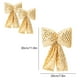 thumbnail image 3 of Colgante de Lazo Navideño con Lentejuelas | Pack de 2 Adornos Navideños 3D para Árbol y Escena | 30X20X5Cm Plata Oro Rojo Verde | Costuras Reforzadas para Manualidades Del Hogar y Fiestas, 3 of 6