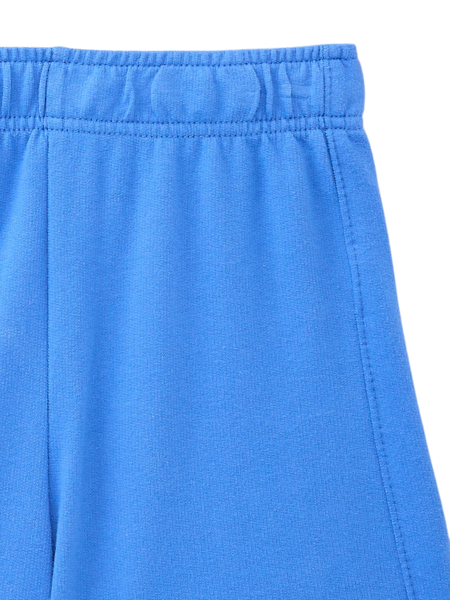 Wonder Nation Little Boys Short Sleeve French Terry Outfit Set, 2-Piece, Sizes 4-10