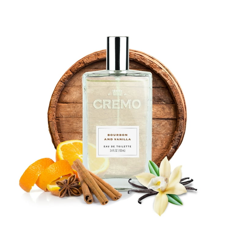 Cremo Men s Spray Cologne Bourbon Vanilla 3.4oz