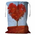 thumbnail image 1 of Cesto de almacenaje ABPHQTO Tree Of Love Bolsa para la colada con cordón 60x80 cm, 1 of 3