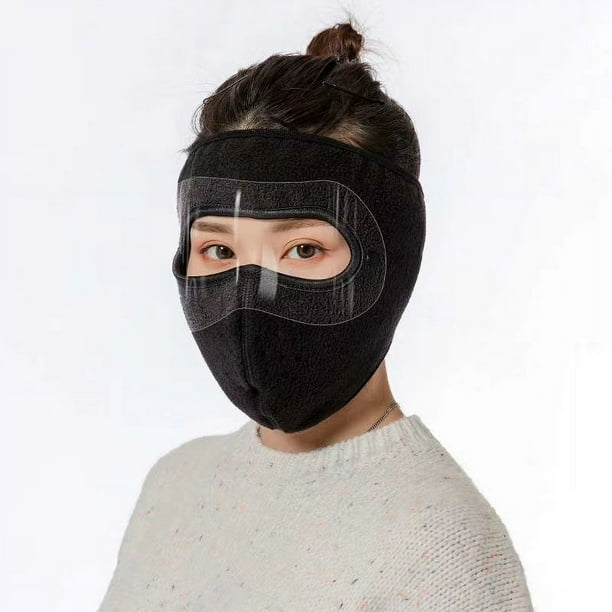 Máscara de otoño e invierno, máscara a prueba de viento, gafas para montar al aire libre, máscara para las orejas engrosada