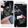 thumbnail image 4 of Qxltty Bullhead Car Dumpster Collapsible Rear Seat Suspension Trash for Front Seat Center Console in Vehicle, 4 of 8