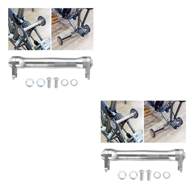 Eigraketly Folding Bike Easy Wheel Easywheel Extension Telescopic Rod Type1 NO1