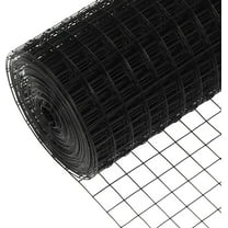 Trident Fence 19ga. Welded Wire PVC Coated Fence Roll 1in x 1in Mesh - 2ft x 50ft
