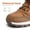 TAN, variant on BURUDANI Women’s Waterproof Snow Boots Faux Fur Insulated Mid-Calf Hiking Boots for Winter