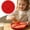 Rouge, variante sur Yuehao Moule Gaufrier en Silicone Plateau de Cuisson Rond, Moule à Gâteau Antiadhésif Réutilisable pour Four, Noir