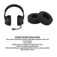 thumbnail image 3 of Reemplazo De Almohadillas Para La Oreja Auriculares, Cómoda Almohadilla De Oído Auricular Espesor De Los Auriculares Para Virtuoso RGB Wireless SE, 3 of 7