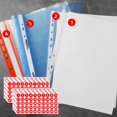 thumbnail image 2 of CNKOO Autocollants de Petits Chiffres 10 Feuilles Autocollants de Chiffres Colorés 1-50 Autocollants Ronds Numérotés Autocollants d'Étiquette pour Rangement de Bureau Boîtes de Classification d'Inventaire, 2 of 6