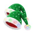 thumbnail image 1 of wonima02 Santa Hat Plush Light Up Funny Christmas Hat For Adult or Kids, 1 of 1