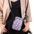 thumbnail image 4 of HELLHERO Women Shoulder Bag with Zipper Crossbody Sling Bag for Men, Women, Firework Stars US Flag, 4 of 7