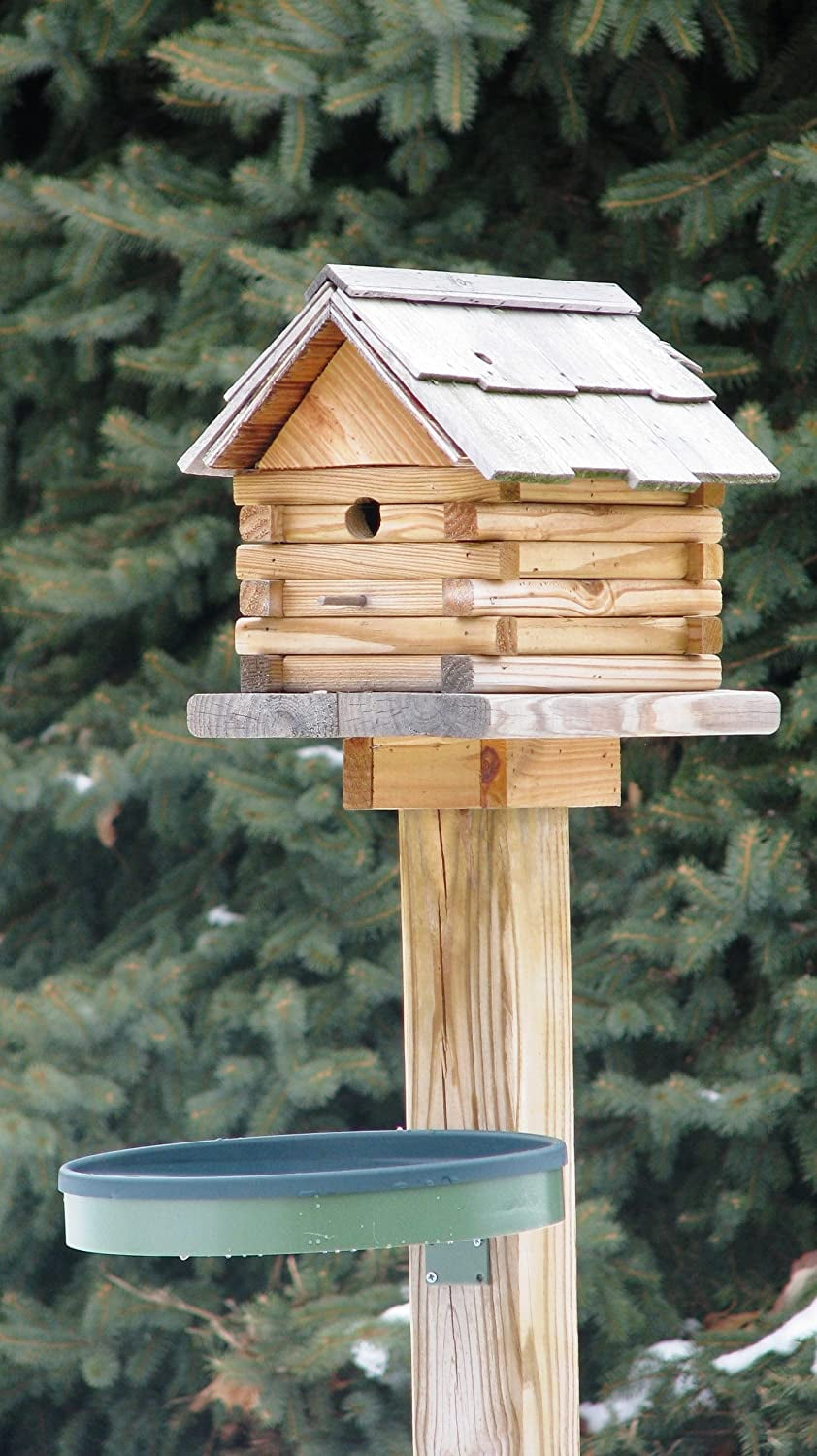 Farm Innovators All Seasons 3 In 1 Outdoor Heated Birdbath, 75 Watt