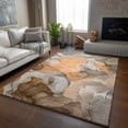 thumbnail image 6 of Addison Rugs Mayfield Washable Transitional Watercolors Orange Rectangle Rug, 2'6" x 3'10", 6 of 6