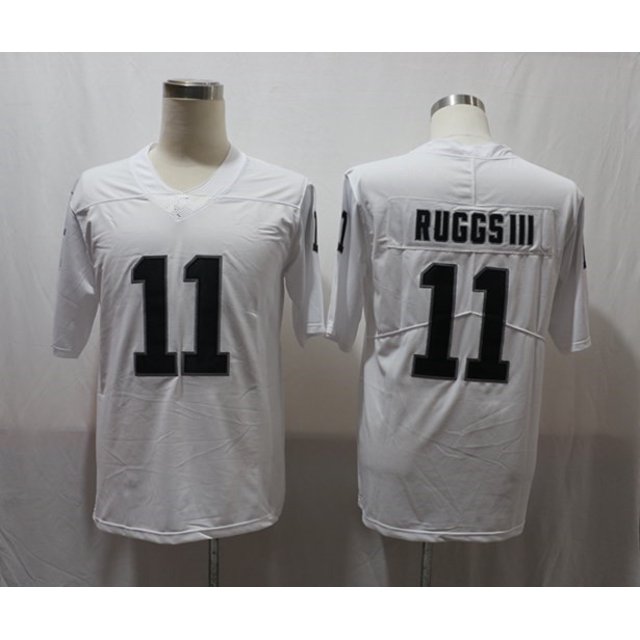 Football Uniform Raiders 28#Jacobs 4#Carr34#75# Legendary Second Generation Jersey