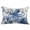 Blue Navy, variant on Waterproof Outdoor Throw Pillows with Inserts 18"x18", Green Eucalyptus Leaves Soft Decorative Pillowcases for Couch Bedroom, Watercolor Spring Summer Botanical Pillow Covers for Sofa Living Room