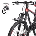 thumbnail image 5 of Portaequipajes para bicicleta de montaña Soporte de carga para bicicleta de aluminio Negro, 5 of 5
