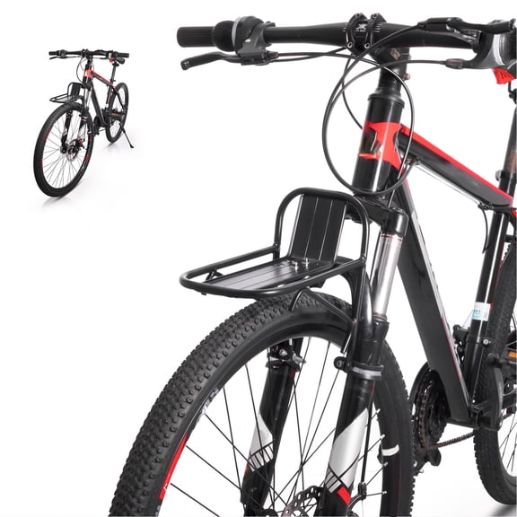 rack Bike Front Rack Aluminum Alloy Mountain Bike Luggage Carrier Rack