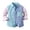 A, variant on HCYSFG Boys Color Block Shirt Notch Neck Button Front Long Sleeve Chest Pocket Regular Fit Dress Top School Casual Tees