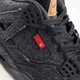 thumbnail image 2 of Ni - ke AO2571-001 Ni - ke Levi's Air Jordan 4 Black Denim Blank Tag (Men's), 2 of 5