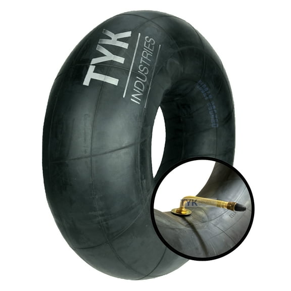 TYK Industries Pneumatic Butyl Forklift Trailer Tire Inner Tube, 7.00-12, TR75A Valve, Bias Radial