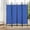 Blue, variant on NiamVelo Room Dividers Folding Privacy Screens 4 Panel Folding Partition for Home Office Bedroom, Black