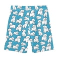 thumbnail image 4 of joogoo Cartoon Dogs Blue Girls Lined Shorts Bike Dance Bottoms 5T, 4 of 7