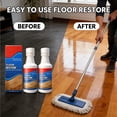 thumbnail image 2 of Floor Restore Polish & Cleaner for Hardwood, Laminate, Tile & Vinyl - 3-in-1 Floor Restorer, 5 fl oz Shine Enhancer & Protective Treatment for Home Wood Floors, 2 of 6
