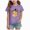 Purple, variant on NOLDARES Children Girls Boys Tops Halloween Themed Cartoon Printed Short Sleeved Crew Neck T Shirt(Grey,3-4 Years)