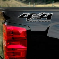 4x4 Black and Silver Shadow X Truck Decals