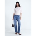 thumbnail image 2 of Scoop Women's and Women's Plus Ribbed Cardigan Sweater, Sizes XS-4X, 2 of 5